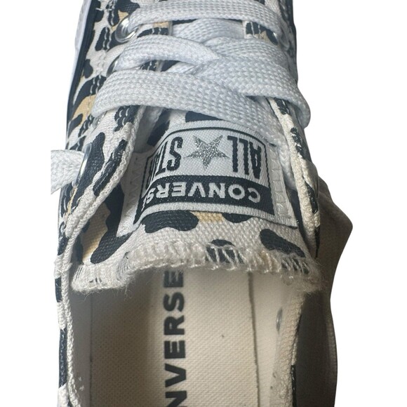 Converse All Star Cheetah Leopard Animal Print Sneakers Woman's 7 - Picture 11 of 12